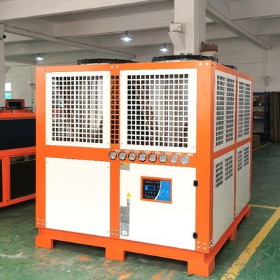 Chiller d'air industriel de 66 ch R404A avec commande PLC par micro-ordinateur
