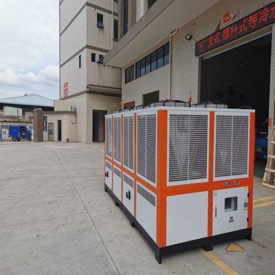Chiller à vis refroidi à l'air de 20 chevaux Installation facile avec emballage en plastique en aluminium