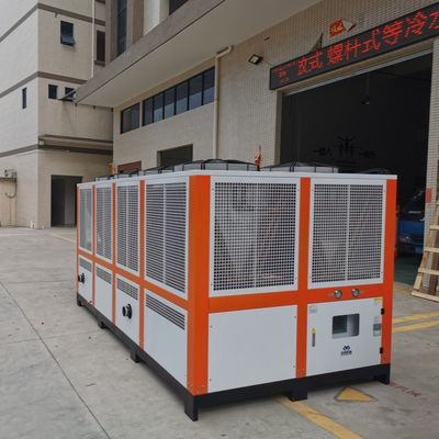 Chiller à vis refroidi à l'air de 75 chevaux à haut rendement avec système de contrôle micro-ordinateur