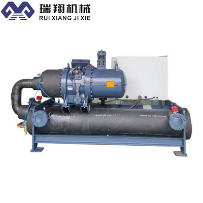 Machine de refroidissement industriel à vis à eau avec évaporateur à plaque