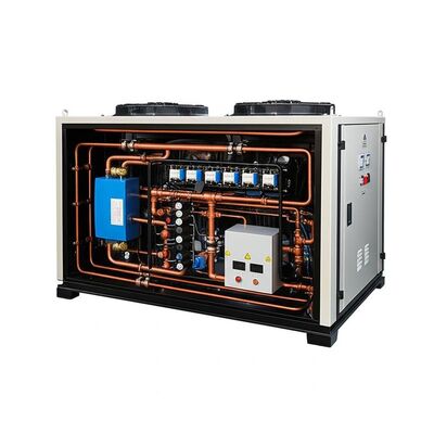 Alimentation 380V3Ph50Hz Refroidisseur à eau Principe de fonctionnement Aperçu pour une plage de température ambiante de 545 degrés Celsius