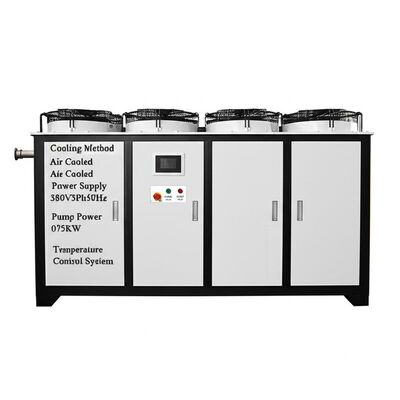 Méthode de refroidissement Refroidissement par air Refroidissement par air Refroidisseur d'eau Alimentation 380V3Ph50Hz Puissance de la pompe 0,75KW Système de contrôle de la température